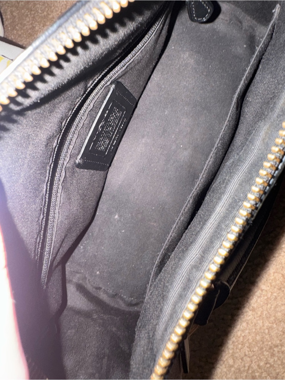 Coach Brown Signature Rowan Satchel - Picture 9 of 10